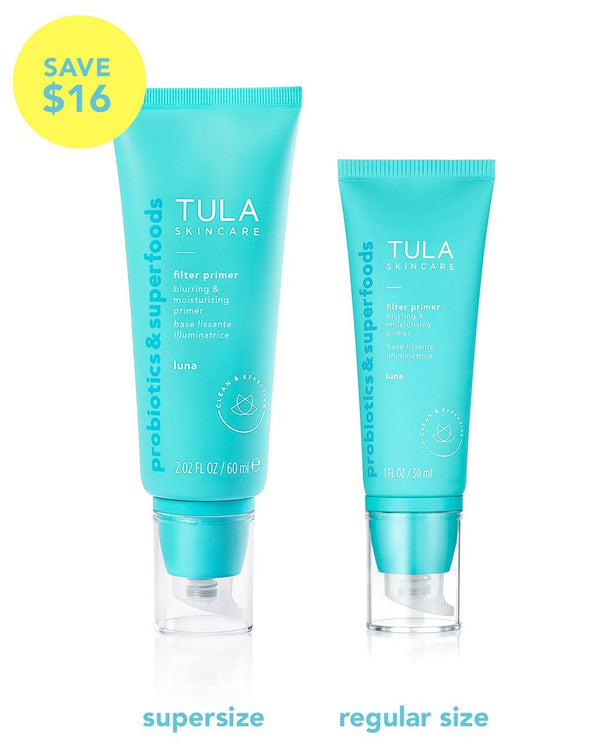 blurring & moisturizing primer (sheerly tinted) - TULA Skincare Dev